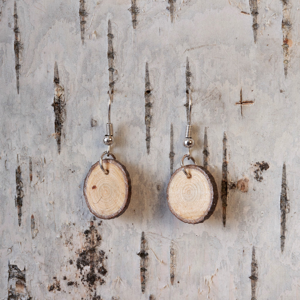 Log Earrings