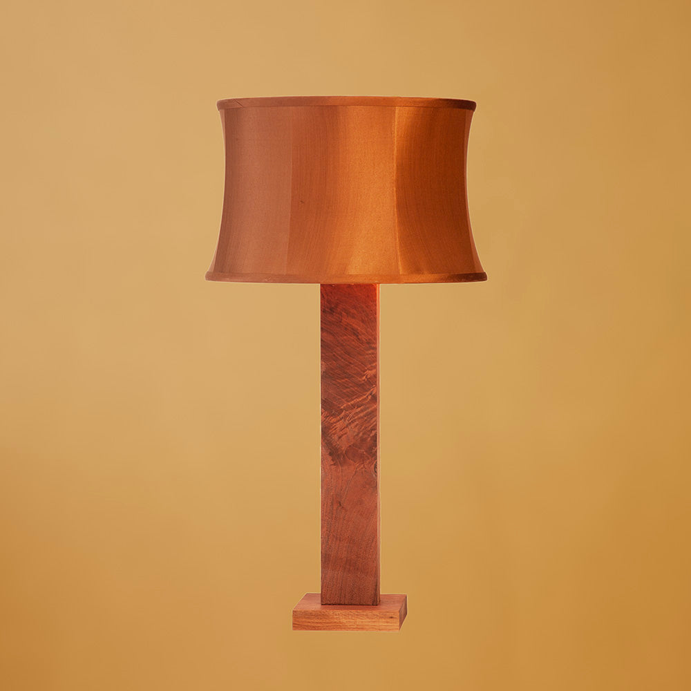 Walnut / Bark Table Lamp